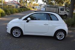2014 Fiat 500 Lounge Series 3 Gelato White