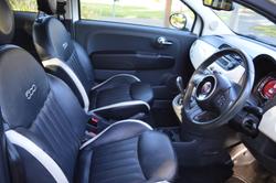 2014 Fiat 500 Lounge Series 3 Gelato White
