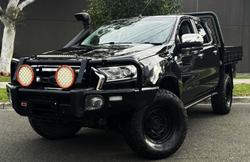 2017 Ford Ranger XLT PX MkII 4X4 Dual Range Shadow Black