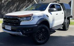 2020 Ford Ranger Raptor PX MkIII MY20.25 4X4 Dual Range Arctic White