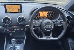 2017 Audi A3 S line 8V MY17 Four Wheel Drive Brilliant Black