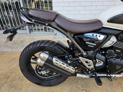 2024 Triumph SCRAMBLER 400 X White