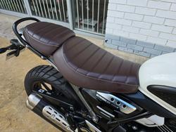 2024 Triumph SCRAMBLER 400 X White