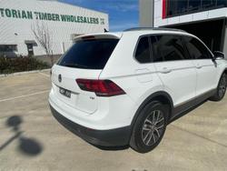 2016 Volkswagen Tiguan 110TSI Comfortline 5N MY17 Pure White