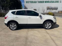 2013 Nissan Dualis ST J10 Series 4 MY13 Ivory Pearl