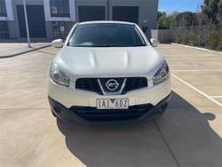 2013 Nissan Dualis ST J10 Series 4 MY13 Ivory Pearl