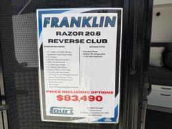 2025 Franklin Razor 206 Club Lounge