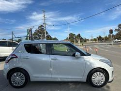 2014 Suzuki Swift GL FZ MY14 Snow White