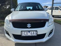 2014 Suzuki Swift GL FZ MY14 Snow White
