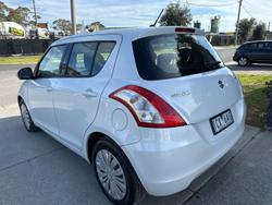 2014 Suzuki Swift GL FZ MY14 Snow White