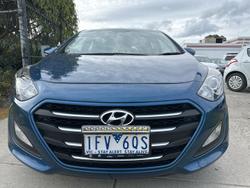 2015 Hyundai i30 Active X GD3 Series II MY16 Dazzling Blue