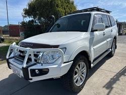 2013 Mitsubishi Pajero VR-X NW MY14 4X4 White