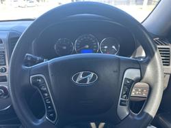 2012 Hyundai Santa Fe SLX CM MY12 4X4 On Demand Vanilla White