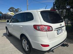 2012 Hyundai Santa Fe SLX CM MY12 4X4 On Demand Vanilla White