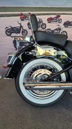 2020 Harley-davidson FLDE DELUXE (107) Vivid Black