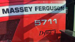 2023 Massey Ferguson 5711 Dyna-4 Red