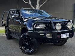 2020 Ford Ranger XLT PX MkIII MY21.25 4X4 Dual Range Shadow Black