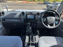 2025 Toyota Landcruiser GXL GDJL79R 4X4 Dual Range Silver Pearl