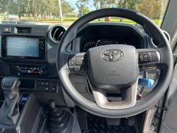 2025 Toyota Landcruiser GXL GDJL79R 4X4 Dual Range Silver Pearl