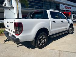 2022 Ford Ranger Wildtrak PX MkIII MY21.75 4X4 Dual Range Arctic White