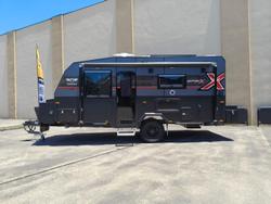 2025 JB Caravans Gator X 17'10 Front Door