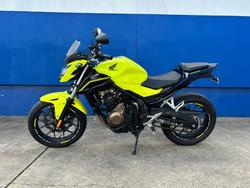 2016 Honda CB500FA (ABS) Yellow