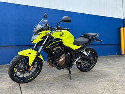 2016 Honda CB500FA (ABS) Yellow