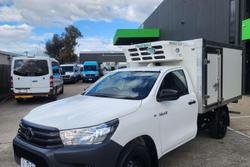 2022 Toyota Hilux Workmate TGN121R 4x2 Glacier White