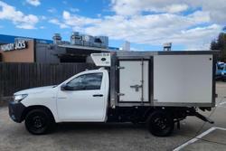 2022 Toyota Hilux Workmate TGN121R 4x2 Glacier White