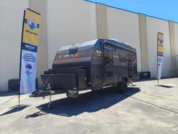 JB Caravans Gator X 17'10 Rear Door