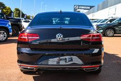 2017 Volkswagen Passat 206TSI R-Line B8 MY18 Four Wheel Drive Deep Black