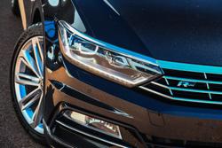 2017 Volkswagen Passat 206TSI R-Line B8 MY18 Four Wheel Drive Deep Black