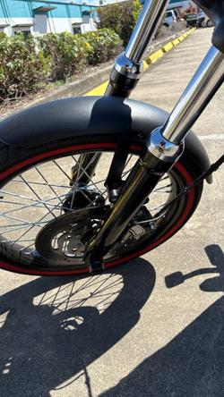 2012 Harley-davidson FXS BLACKLINE Black