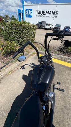 2012 Harley-davidson FXS BLACKLINE Black