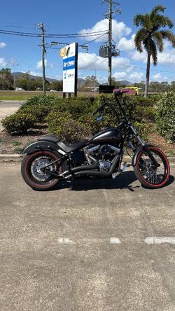 2012 Harley-davidson FXS BLACKLINE Black