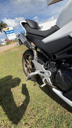2024 CFMOTO 2024 Cf Moto 450CC 450SR-S NEBULA WHITE