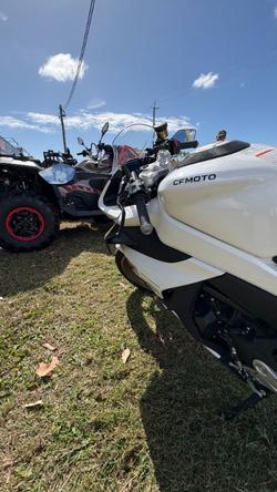 2024 CFMOTO 2024 Cf Moto 450CC 450SR-S NEBULA WHITE
