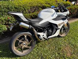 2024 CFMOTO 2024 Cf Moto 450CC 450SR-S NEBULA WHITE