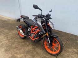 2021 Ktm 390 DUKE Silver