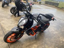 2021 Ktm 390 DUKE Silver