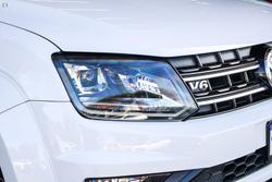 2019 Volkswagen Amarok TDI580 Highline Black 2H MY20 4X4 Constant Candy White
