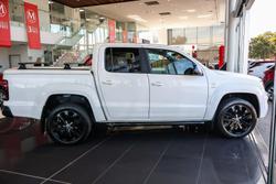 2020 Volkswagen Amarok TDI580 Highline Black 2H MY20 4X4 Constant Candy White