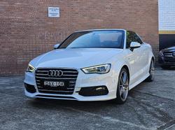 2014 Audi A3 Ambition 8V MY15 Four Wheel Drive Glacier White
