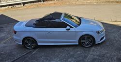 2014 Audi A3 Ambition 8V MY15 Four Wheel Drive Glacier White