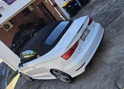 2014 Audi A3 Ambition 8V MY15 Four Wheel Drive Glacier White