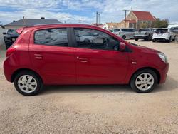 2014 Mitsubishi Mirage ES LA MY15 Red Planet