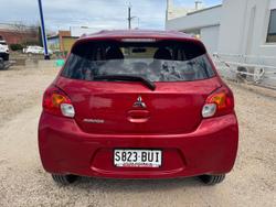 2014 Mitsubishi Mirage ES LA MY15 Red Planet