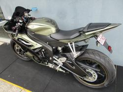2010 Yamaha YZF-R6 GREEN