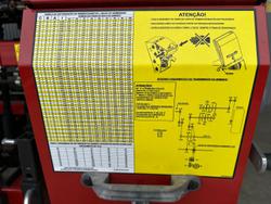 0 Semeato Pd 17 - 3M 6 Row Double Disc Seeder With Front Coulters RED