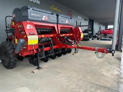 0 SEMEATO PD 17 3M 6 ROW DOUBLE DISC SEEDER WITH FRONT COULTERS RED